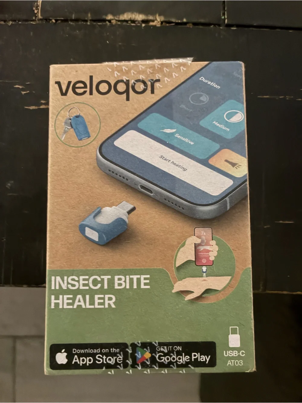 Insect Bite Healer - Blue USB-C Mobile Accessory